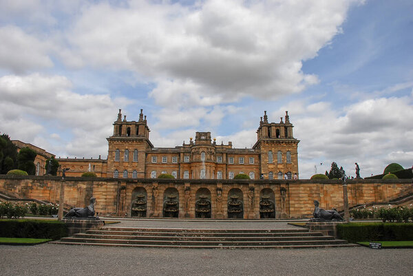 The magnificent Blenheim Palace is the ancestral home of Sir Winston Churchill