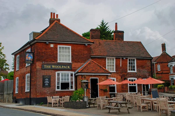 Woolpack Pub Ipswich Suffolk — стоковое фото