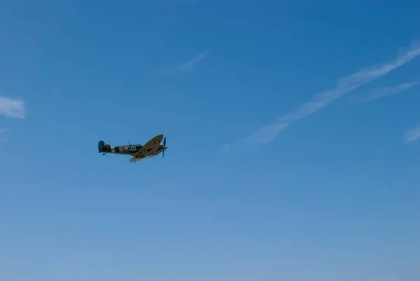 Supermarine Spitfire Avião Combate Mais Emblemático Força Aérea Real Segunda — Fotografia de Stock