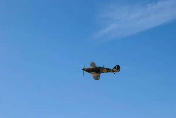 Hawker Hurricane Fue Caza Real Fuerza Aérea Que Operó Los — Foto de Stock