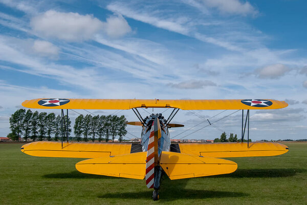 Boeing Stearman 26 training aircraft