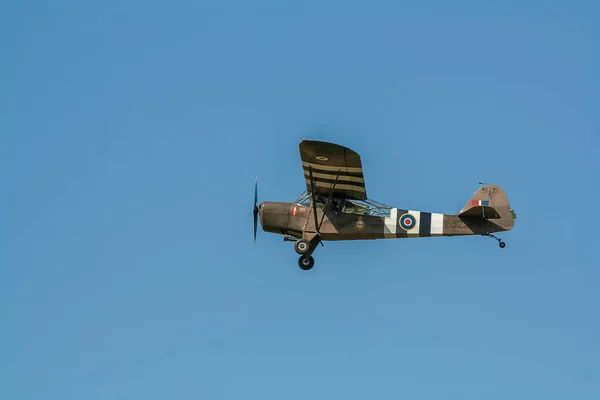 Avión Observación Piper Grasshopper Vintage — Foto de Stock