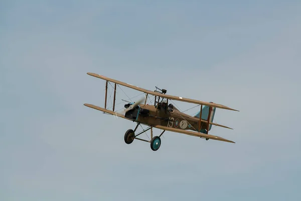 Uma Réplica Royal Aircraft Factory Se5 Avião Caça — Fotografia de Stock