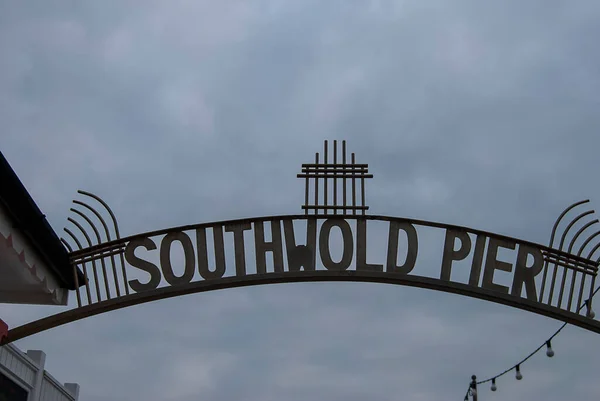 Southwold Pier Suffolk Coast England — Stock Photo, Image