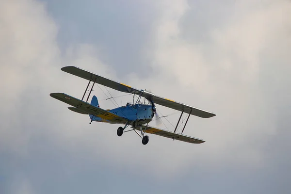 Havilland 82A Tiger Moth — стоковое фото