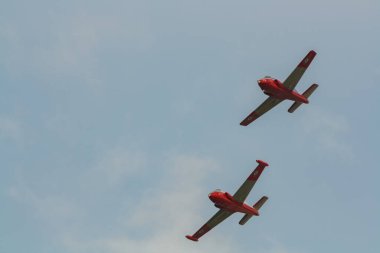 Bir BAC Jet antrenör uçağı.