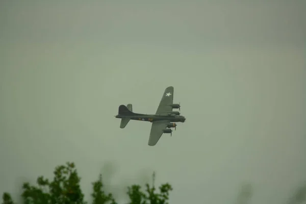 Bombardero Estadounidense Segunda Guerra Mundial Sally Boeing 17G Único Modelo — Foto de Stock