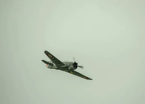 Velho Curtiss Wright Hawk Caça Monomotor Com Arme Lair Lafayette — Fotografia de Stock