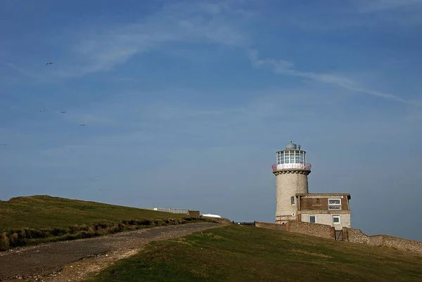 Belle Tout Lighthouse Beachy Head Sussex — 스톡 사진