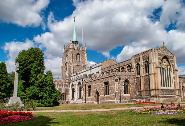Die Prachtvolle Kathedrale Chelmsford Großbritannien — Stockfoto