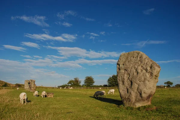 Part Avebury Stone Circle Wiltshire England — Stock Photo, Image