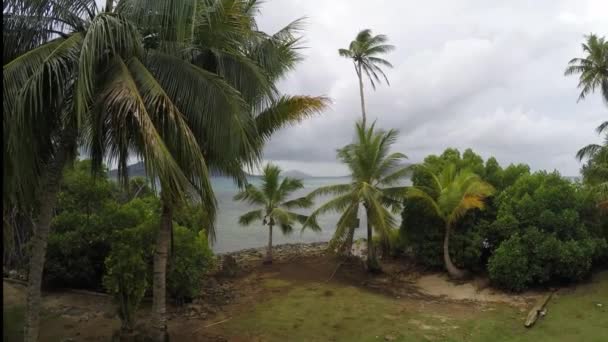 Eteläisen Tyynenmeren Truk Laguunin Syrjäiset Trooppiset Saaret — kuvapankkivideo