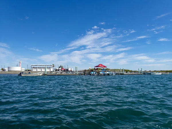 Laguna Adolfo López Mateos Baja California Donde Las Ballenas Grises — Foto de Stock