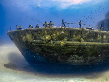 Comino, Malta 'daki P31 devriye botunun enkazı.