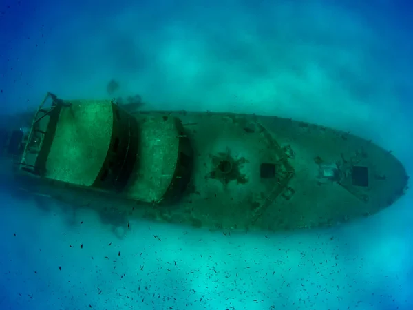 Naufragio Del Barco Patrulla P31 Comino Malta — Foto de Stock