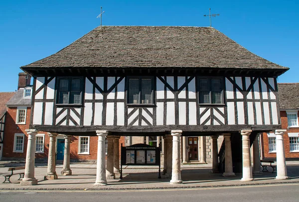 Πρώην Δημαρχείο Του Royal Wootton Bassett Στο Wiltshire Ηνωμένο Βασίλειο — Φωτογραφία Αρχείου