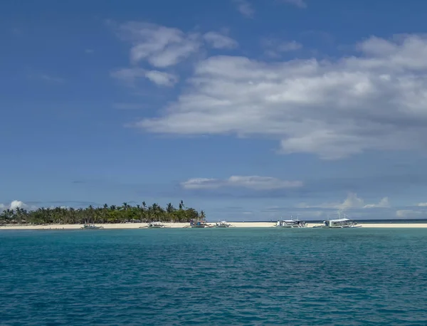 Idílica Isla Kalanggaman Cerca Leyte Filipinas —  Fotos de Stock