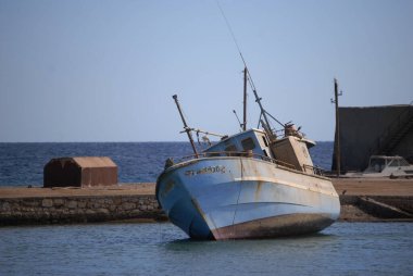 Mısır 'daki antik El Quseir limanı