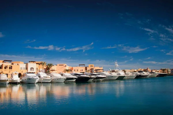 Abu Tig Marina Gouna Egyiptom — Stock Fotó