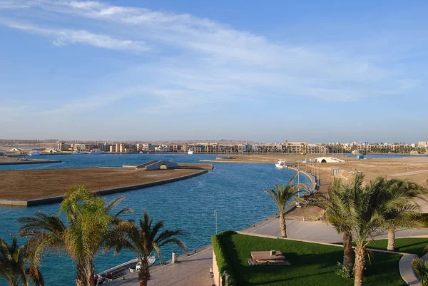 Святковий Курорт Порт Галібі Єгипет — стокове фото