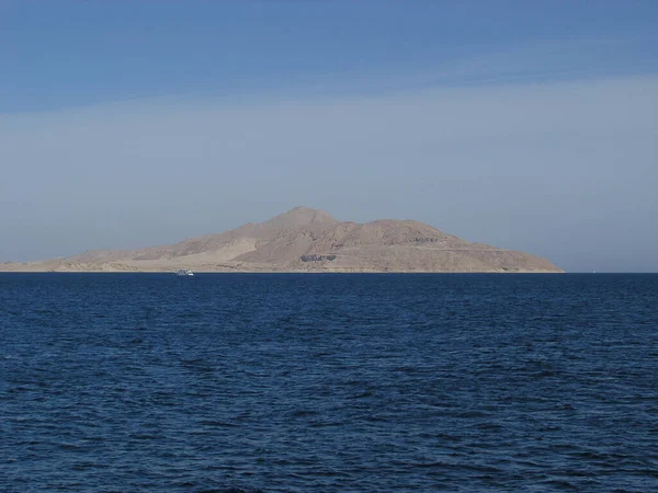 Wyspa Tiran Pobliżu Sharm Sheikh Egipcie — Zdjęcie stockowe