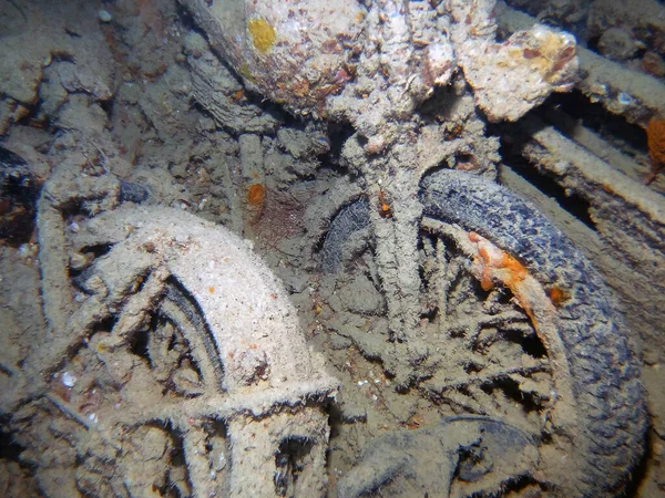 Naufragio Della Thistlegorm Nel Mar Rosso Egitto — Foto Stock