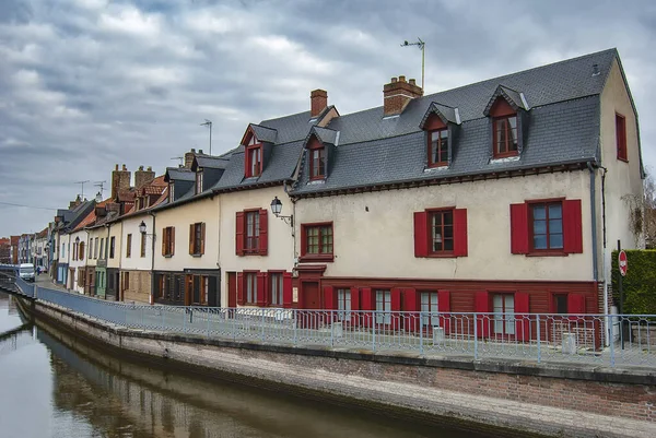法国Amiens漂亮的房子 — 图库照片