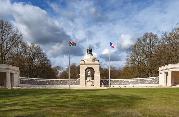 Das Südafrikanische Nationaldenkmal Delville Wood Der Somme Frankreich — Stockfoto