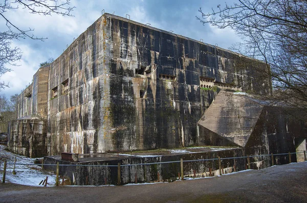 Reliquias Segunda Guerra Mundial Blockhaus Eperlecques Eperlecques Bunker Francia — Foto de Stock