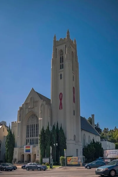 Hollywood United Methodist Church Hollywood Heights Los Angeles — Stock Photo, Image