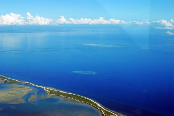 Costa Tanzania Desde Aire — Foto de Stock