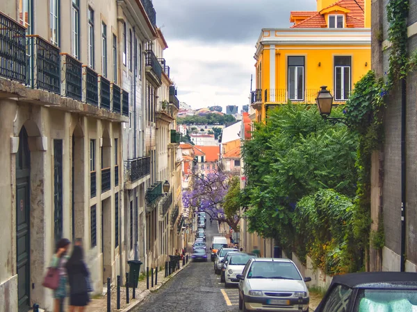 Les Rues Pittoresques Lisbonne Portugal — Photo