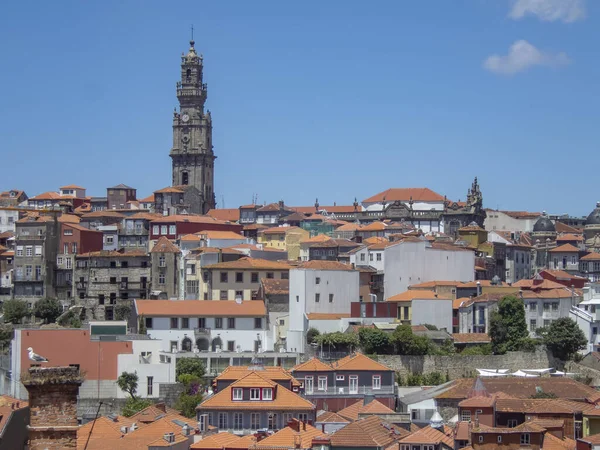 Mirando Través Los Tejados Oporto Portugal — Foto de Stock
