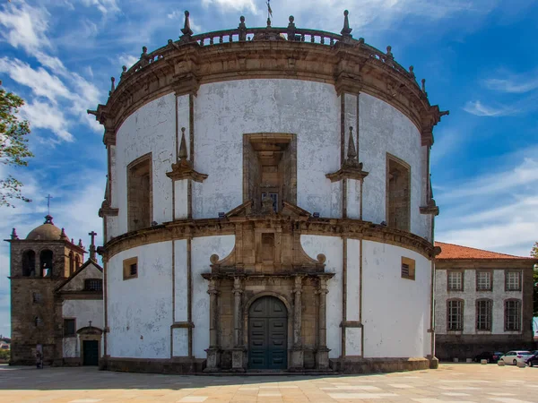 Igreja Serra Pilar Com Vista Para Rio Duoro Para Porto — Fotografia de Stock