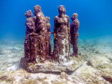 MUSA - Meksika, Cancun yakınlarındaki Isla Mujeres Sualtı Sanatları Müzesi