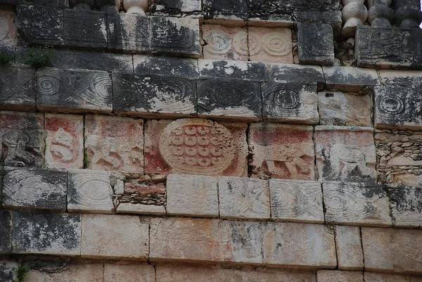 Reruntuhan Maya Chichen Itza Hutan Yucatan Meksiko — Stok Foto