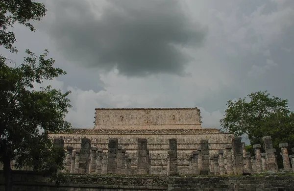 Ruinele Mayașe Chichen Itza Din Jungla Yucatan Din Mexic — Fotografie, imagine de stoc