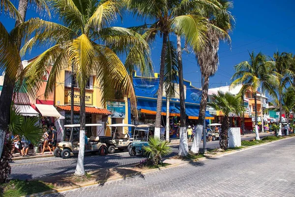 Das Centro Playa Von Isla Mujeres Der Nähe Von Cancun — Stockfoto