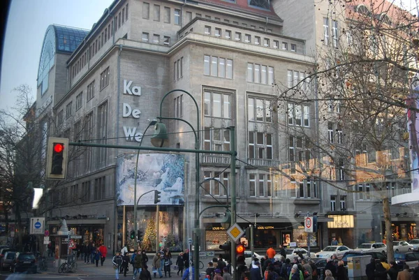 Das Kaufhaus Des Westens Kadewe Berlin — Stockfoto