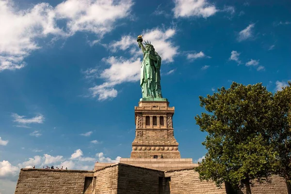 Estatua Libertad Liberty Island Nueva York — Foto de Stock