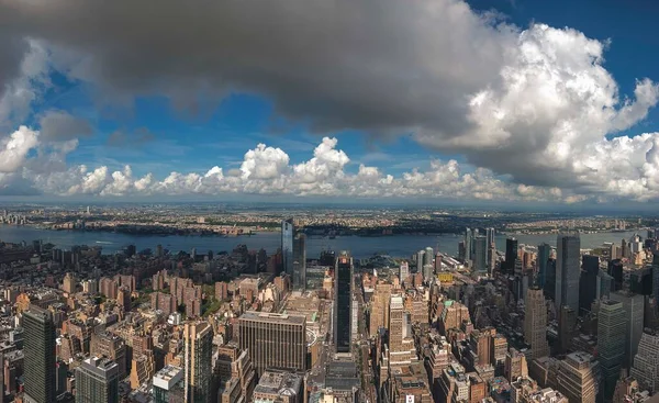 Widok Manhattan Empire State Building — Zdjęcie stockowe