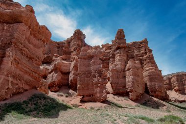 Charyn Kanyonu, Kazakistan 'da Almaty yakınlarındaki Charyn Milli Parkı.