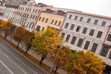 Beyaz Rusya, Minsk 'te bir cadde.