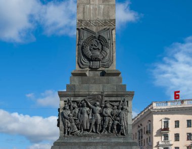 Minsk, Belarus 'taki Zafer Meydanı Anıtı