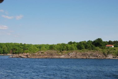 Norveç 'in Oslofjord şehrinde güzel bir yaz günü