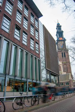 Amsterdam, Hollanda 'daki Anne Frank Müzesi