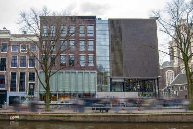 Amsterdam, Hollanda 'daki Anne Frank Müzesi