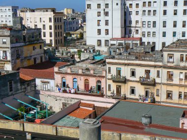 Eski Havana, Küba 'nın çatıları