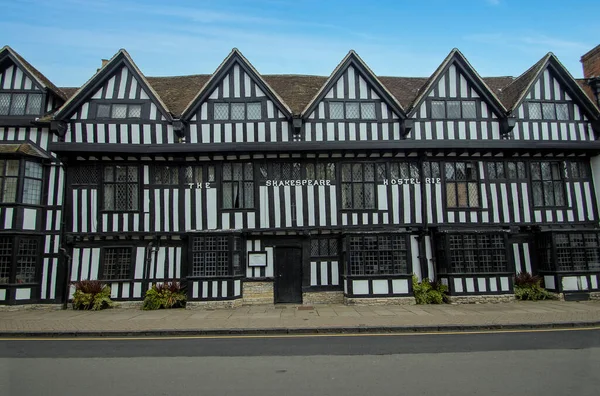 Υπέροχο Shakespeare Hotel Στο Stratford Avon Στο Warwickshire Ηνωμένο Βασίλειο — Φωτογραφία Αρχείου