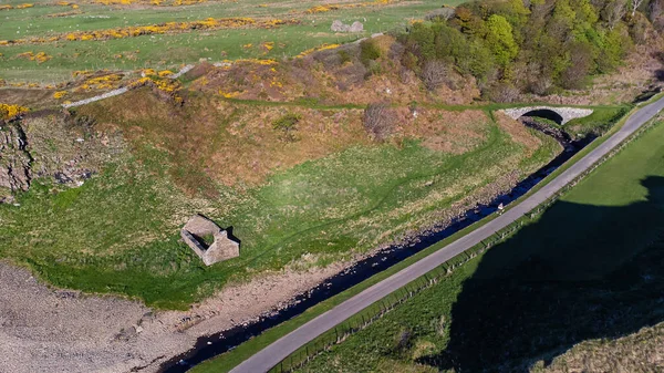 Den Lilla Hamnen Vid Latheronwheel Vid Kusten Caithness Scottish Highlands — Stockfoto